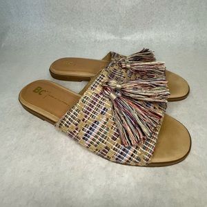 Colorful Sandals with Tassels
